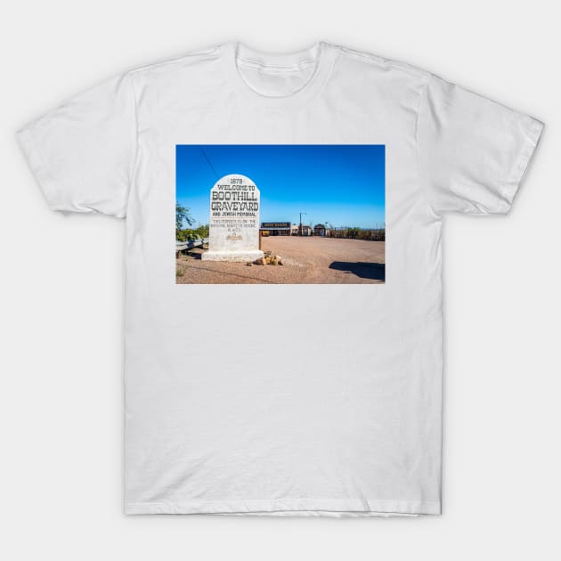 Allen Street in Tombstone, Arizona T-Shirt by Gestalt Imagery